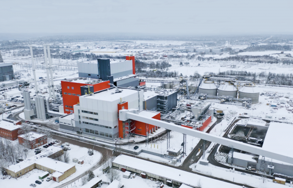 The first power generated at Vilnius CHP 