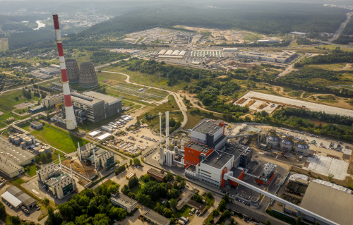 Vilniaus kogeneracinėje jėgainėje užbaigta ir išbandyta biokuro sandėliavimo aikštelė