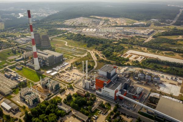 Vilniaus kogeneracinėje jėgainėje užbaigta ir išbandyta biokuro sandėliavimo aikštelė