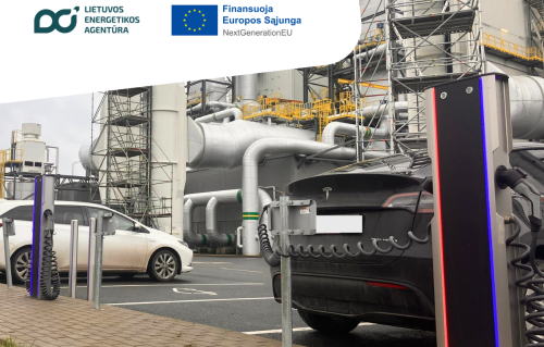 VKJ gavo Europos Sąjungos finansavimą įsirengti elektromobilių įkrovimo prieigas