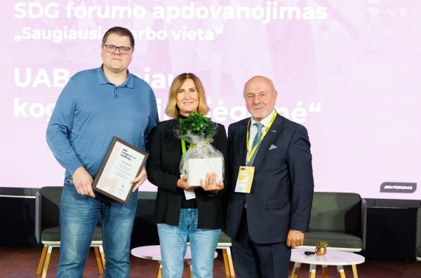 Vilniaus kogeneracinė jėgainė pripažinta saugiausia darbo vieta